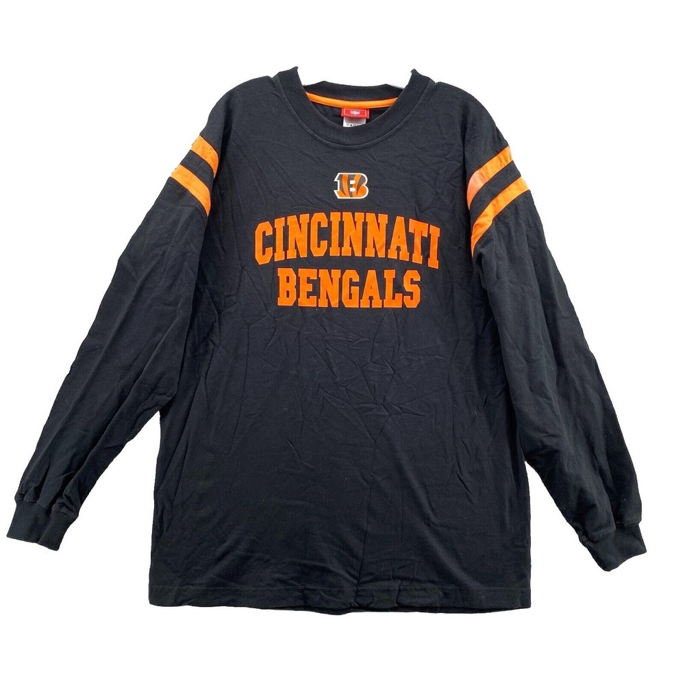 Cincinati Bengals NFL T-shirt Mens Medium Black Sportswear NFL Football Academia